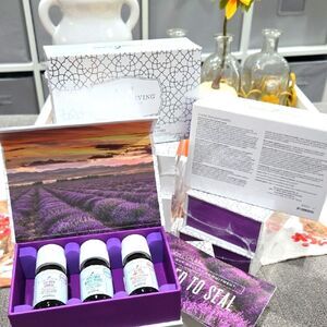 Young Living Skincare Set - Purple and White